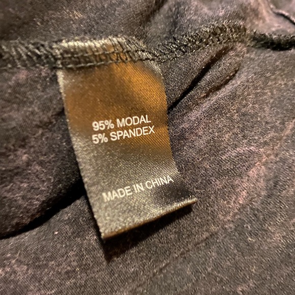 SOURPUSS Mineral Snow Washed Black Skater Dress cottage-core SMALL / MEDIUM EUC - Picture 8 of 13